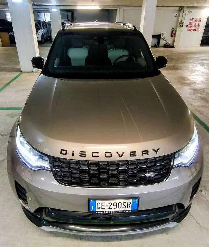 Beige Usata 2021 Land Rover Discovery 5 R-Dynamic SUV | 49.800 € (Cara) - Immagine 1/4
