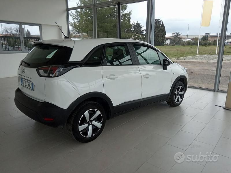 Usata Opel Crossland 110 CV (80 kW) 2023 Bianco SUV