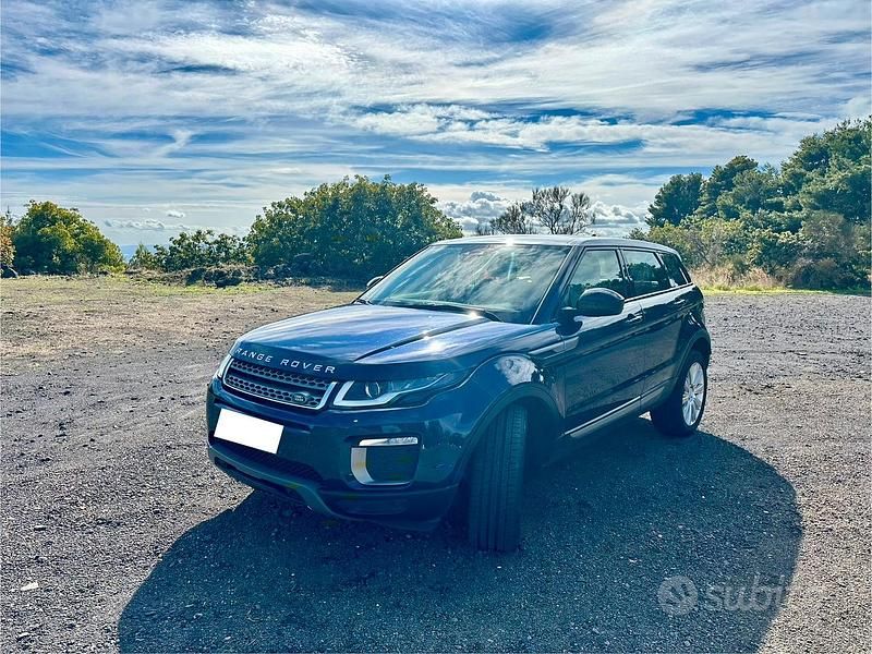 Usata Land Rover Range Rover evoque SE 150 CV (110 kW) 2016 Blu/azzurro SUV