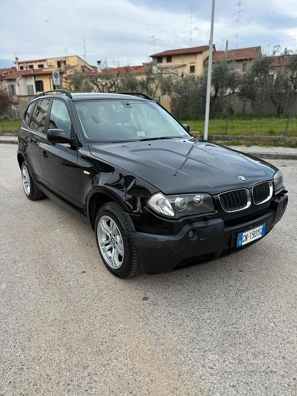 Usata BMW X3 Efficient Dynamics 150 CV (110 kW) 2005 Nero SUV