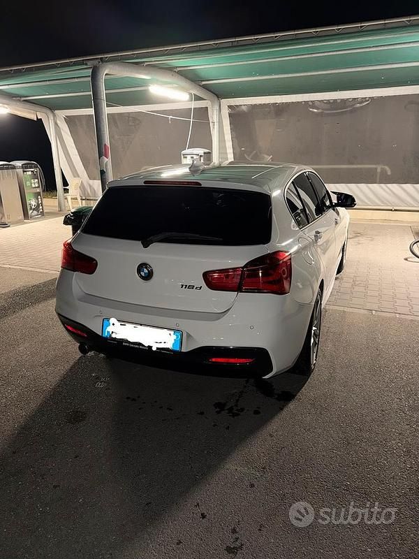 Usata BMW 118 M Sport 150 CV (110 kW) 2015 Bianco Utilitaria