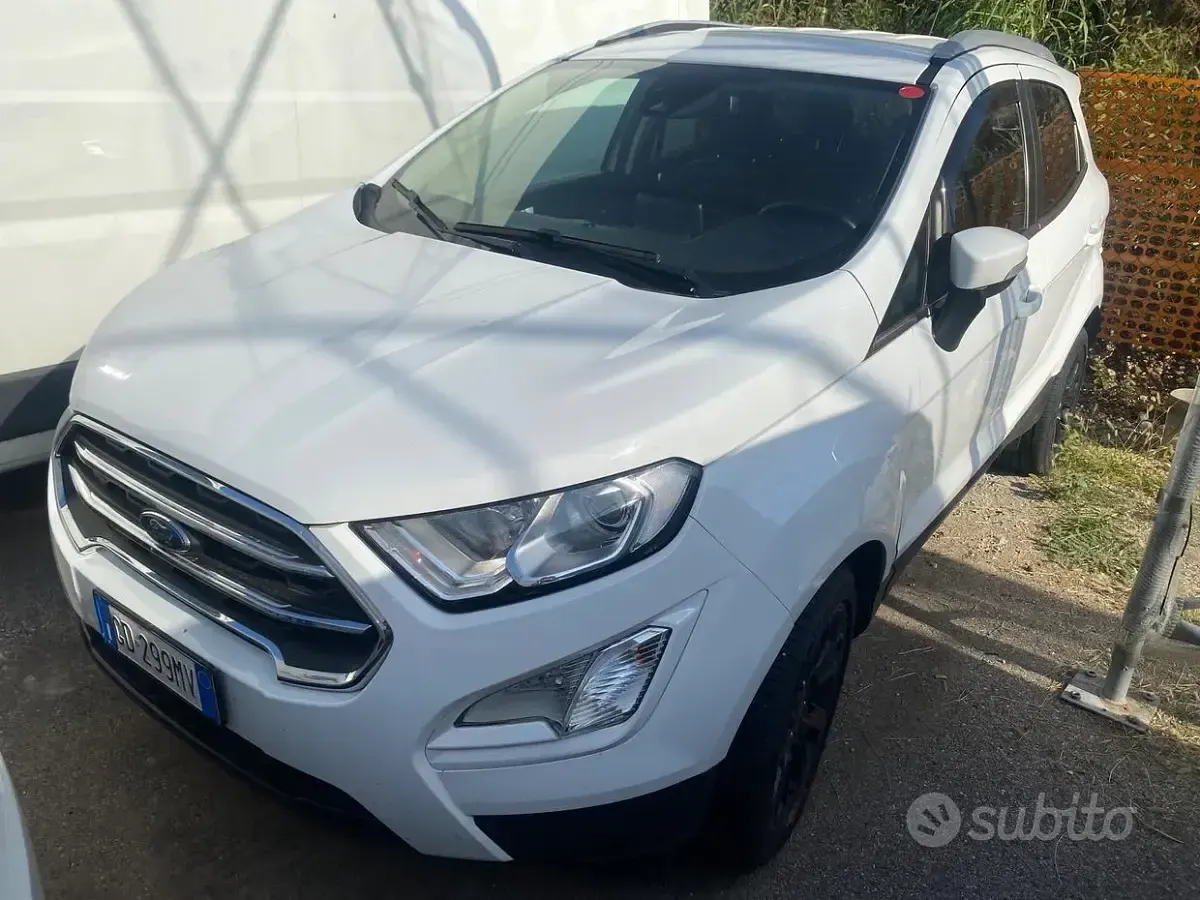 Usata Ford Ecosport ST-Line 95 CV (69 kW) 2021 Bianco SUV