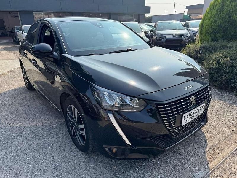 Usata Peugeot 208 Allure 75 CV (55 kW) 2023 Nero Utilitaria