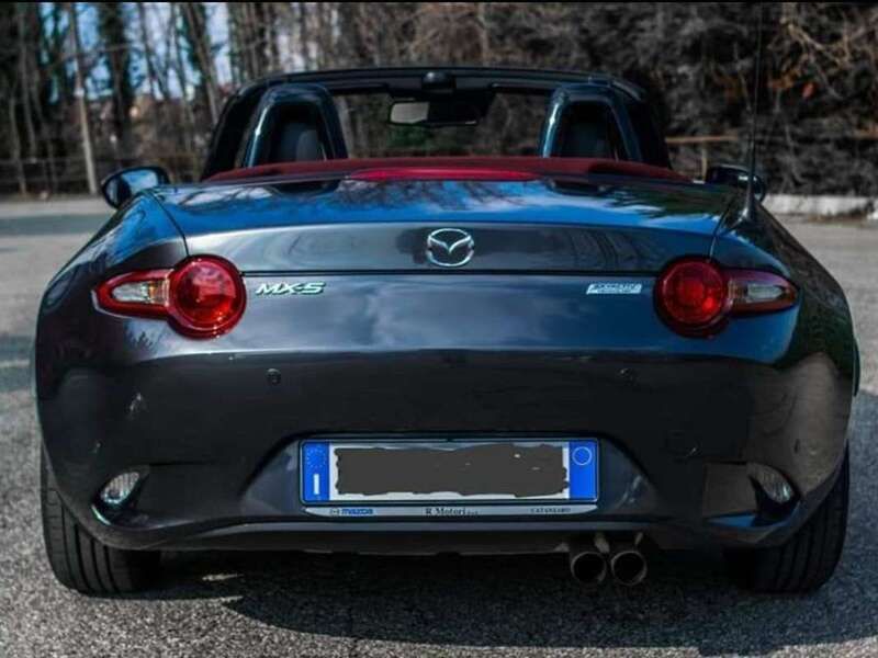 Usata Mazda MX5 Edition 131 CV (96 kW) 2018 Grigio Cabrio