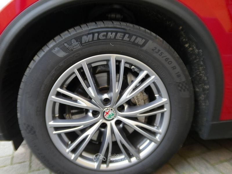 Usata Alfa Romeo Stelvio 190 CV (139 kW) 2021 Rosso SUV