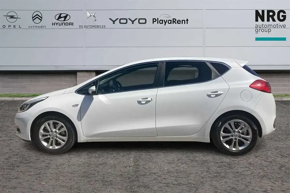 Usata Kia Ceed 109 CV (80 kW) 2013 Bianco Utilitaria