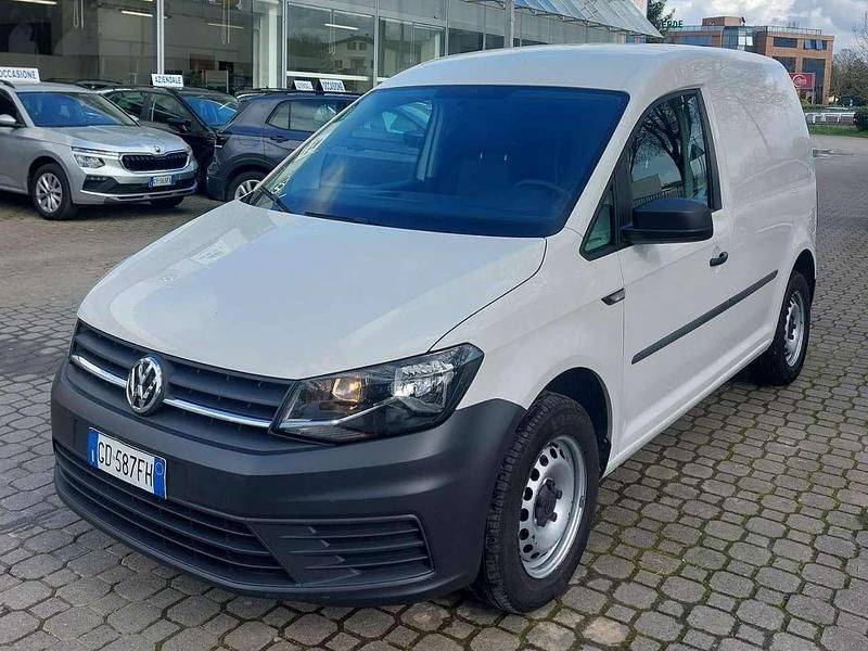 Usata VW Caddy Business 75 CV (55 kW) 2020 Bianco Monovolume