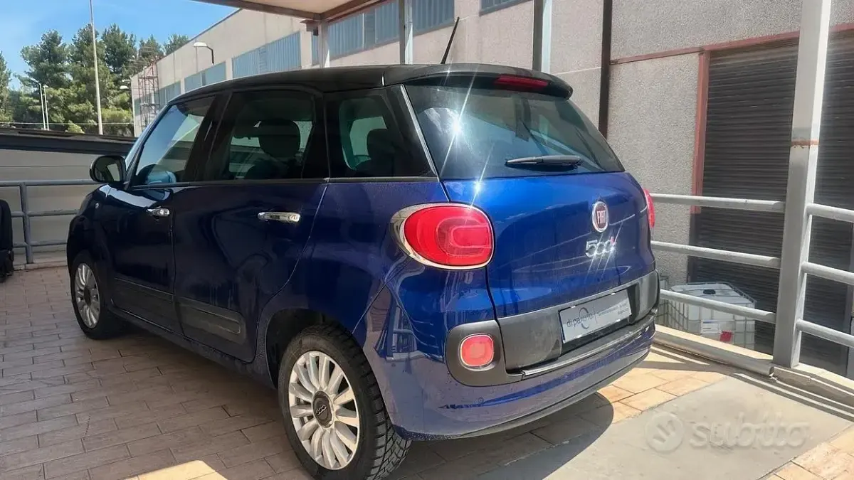 Usata Fiat 500L Lounge 95 CV (69 kW) 2017 Blu Monovolume
