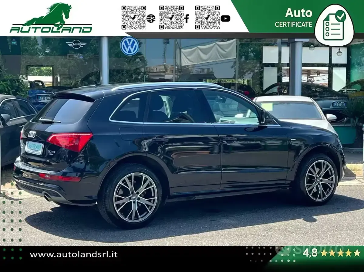 Usata Audi Q5 S-Line 239 CV (175 kW) 2010 Nero SUV
