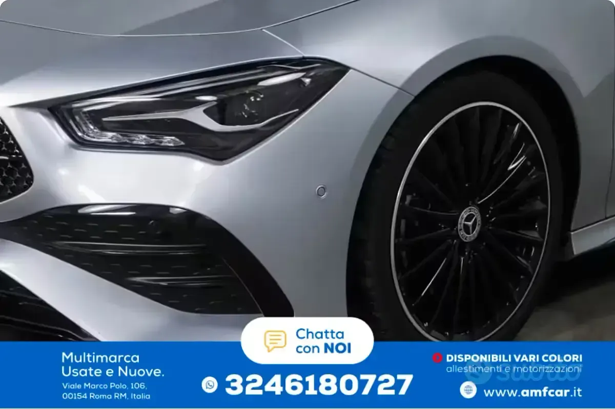 Usata Mercedes CLA200 AMG Line Premium 150 CV (110 kW) 2025 Grigio Berlina