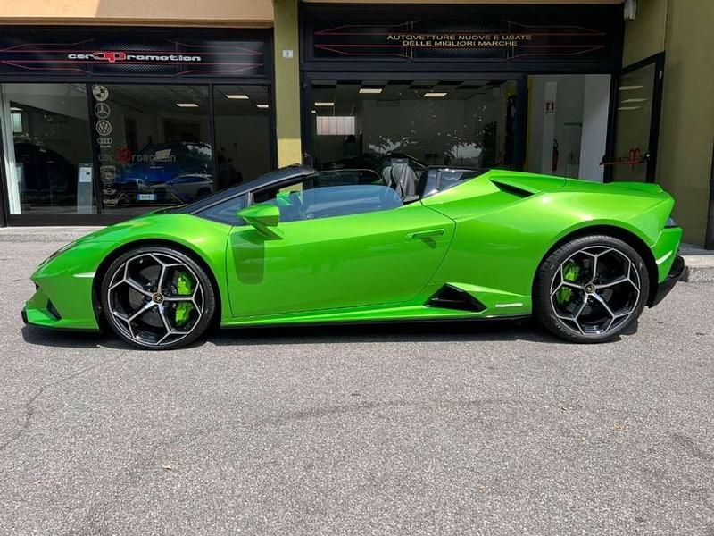 Verde(met.) Usata 2020 Lamborghini Huracán Cabrio | 299.000 € (Super prezzo) - Immagine 1/4