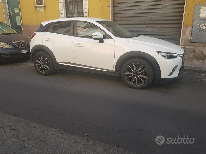 Bianco Usata 2017 Mazda CX-3 Exceed SUV | 10.200 € (Buon prezzo) - Immagine 1/4