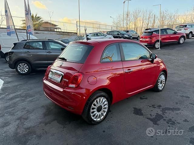 Usata Fiat 500 Lounge 69 CV (50 kW) 2021 Rosso Berlina