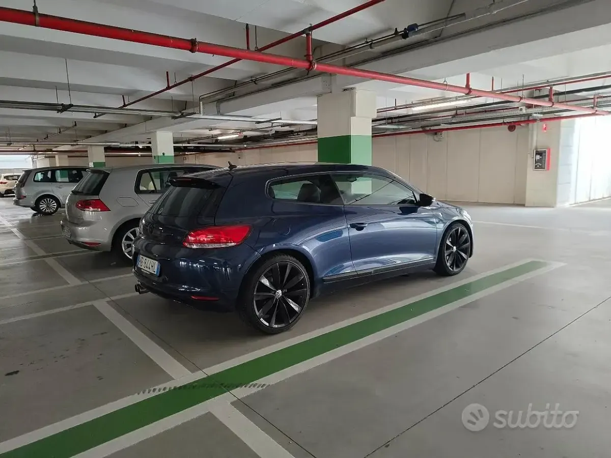 Usata VW Scirocco 210 CV (154 kW) 2009 Blu Coupé