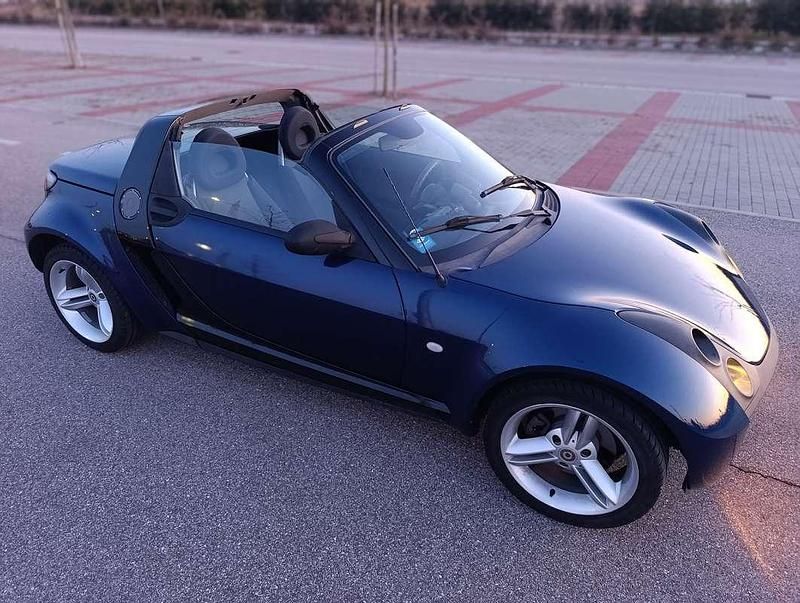 Usata Smart Roadster 61 CV (44 kW) 2003 Blu Cabrio