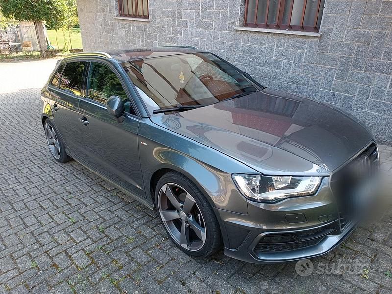 Usata Audi A3 S-Line 2013 Grigio Berlina