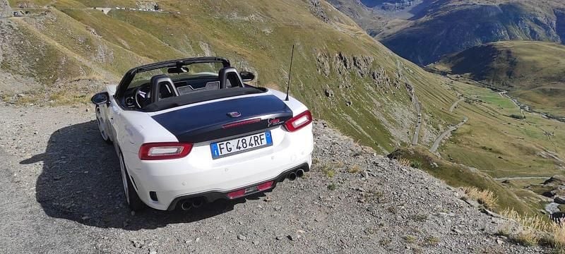 Usata Abarth 124 Spider 170 CV (125 kW) 2016 Bianco Cabrio