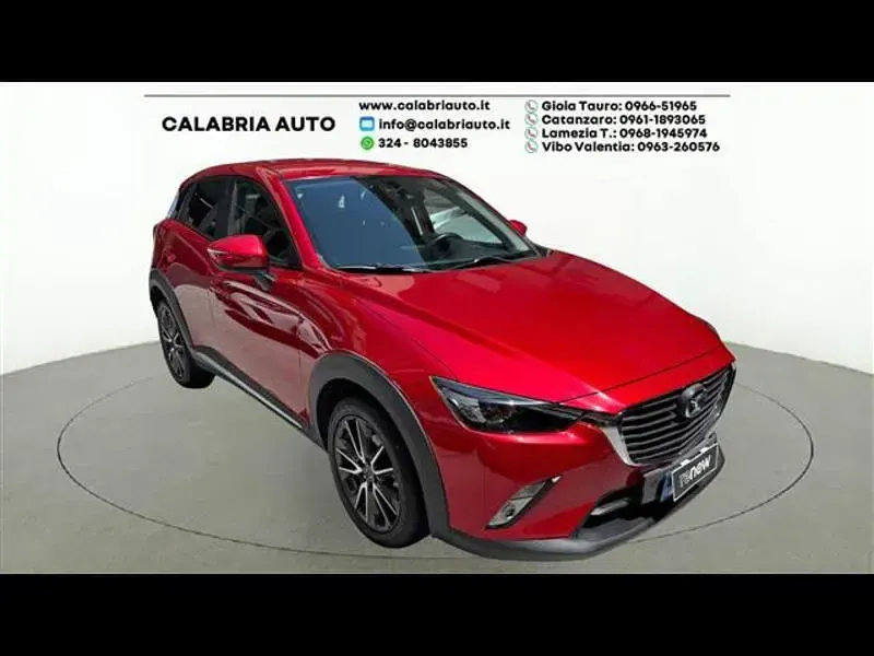 Usata Mazda CX-3 Exceed 105 CV (77 kW) 2017 Rosso SUV