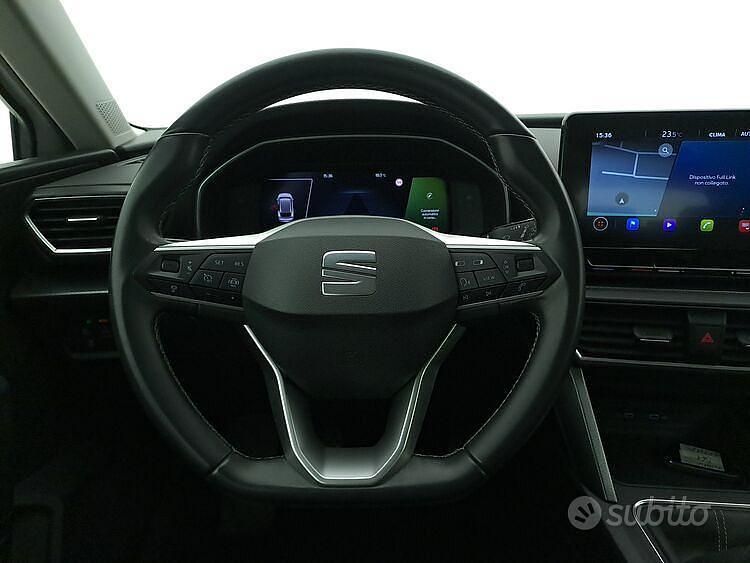 Usata Seat Leon ST Business 90 CV (66 kW) 2023 Bianco Station wagon