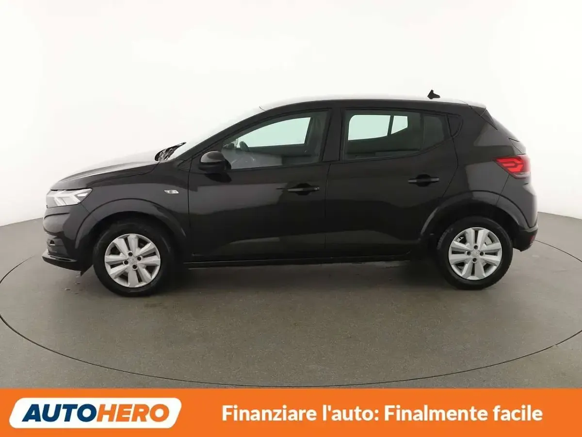 Usata Dacia Sandero Comfort 91 CV (66 kW) 2022 Nero Utilitaria