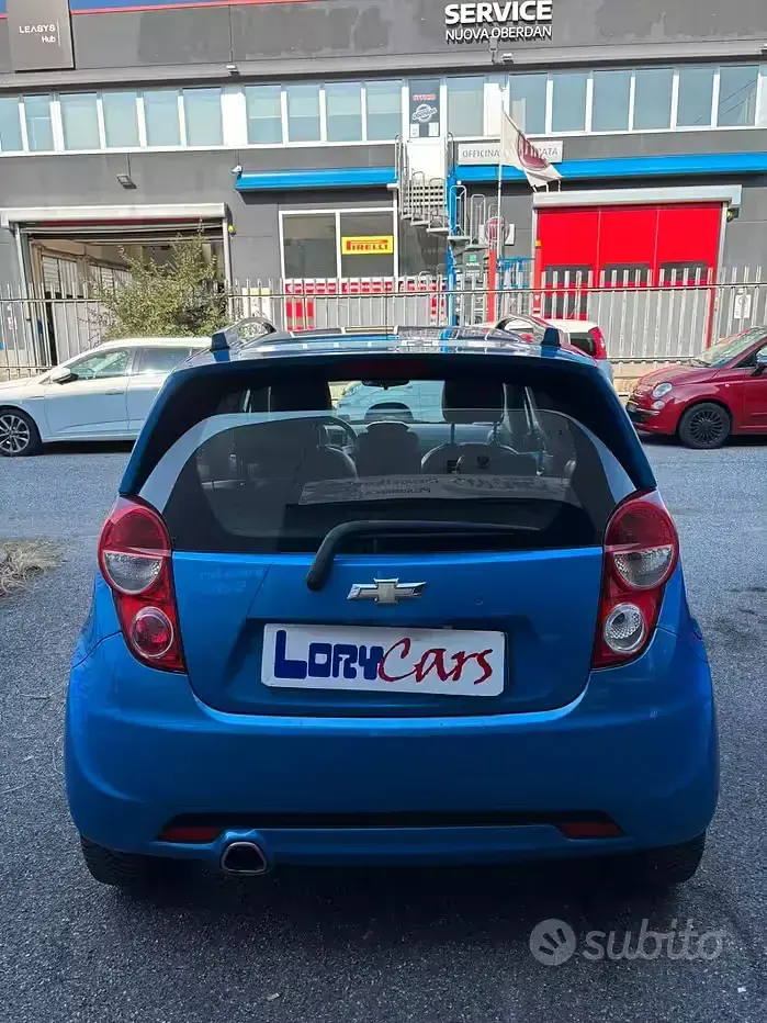 Usata Chevrolet Spark LS 68 CV (50 kW) 2013 Bluazzurro Utilitaria
