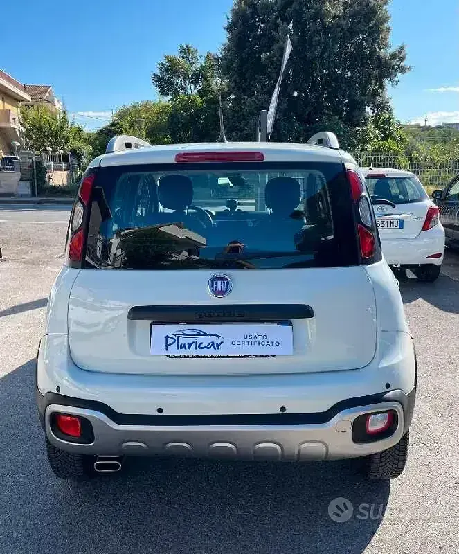 Usata Fiat Panda Cross Cross 95 CV (69 kW) 2018 Bianco Utilitaria