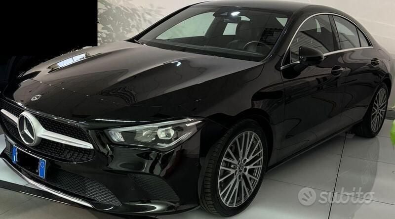 Usata Mercedes CLA200 150 CV (110 kW) 2020 Nero Coupé