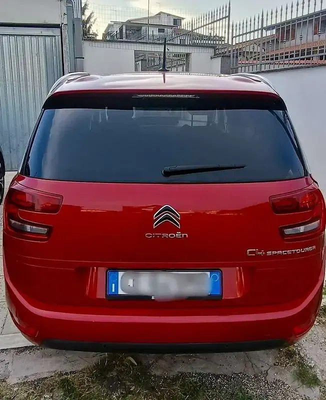 Usata Citroën C4 SpaceTourer Live 131 CV (96 kW) 2021 Rosso Monovolume