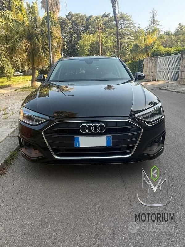 Usata Audi A4 Advanced Plus 136 CV (100 kW) 2020 Nero Station wagon