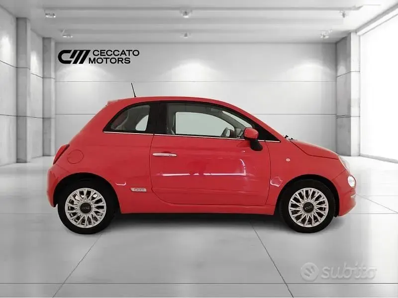 Usata Fiat 500 Lounge 69 CV (50 kW) 2019 Rosso Berlina