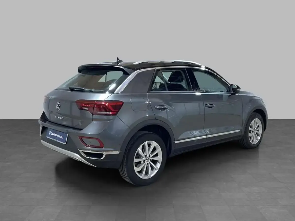 Usata VW T-Roc Style 116 CV (85 kW) 2025 Indium grey metallizzato nero SUV