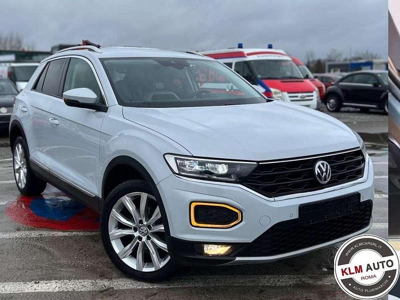 Usata VW T-Roc R-line 150 CV (110 kW) 2020 Bianco SUV