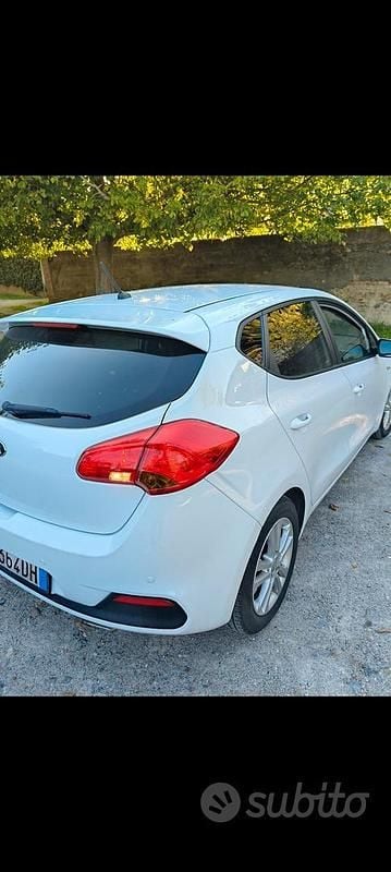 Usata Kia Ceed 2013 Bianco Utilitaria