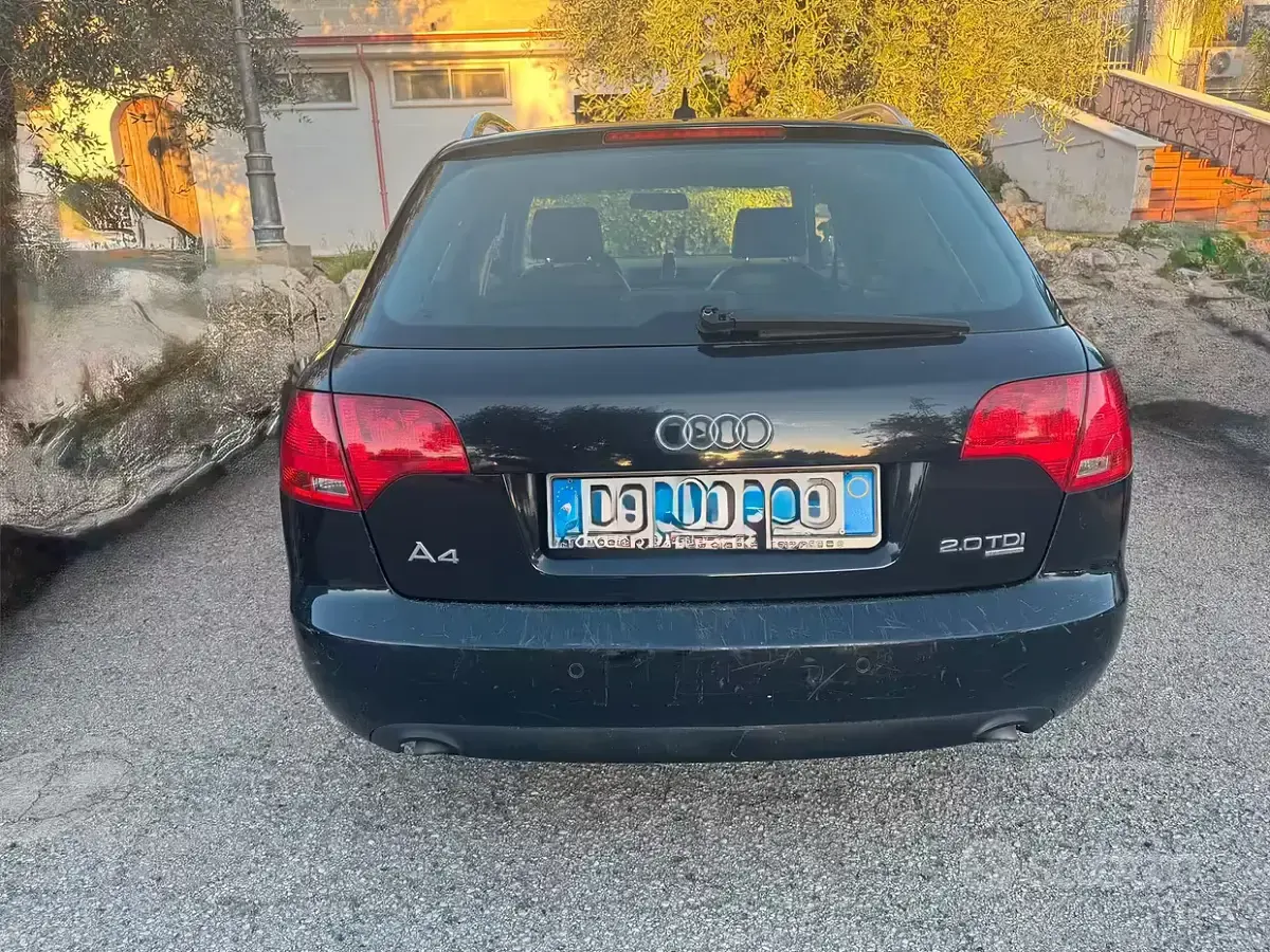 Usata Audi A4 131 CV (96 kW) 2007 Nero Station wagon