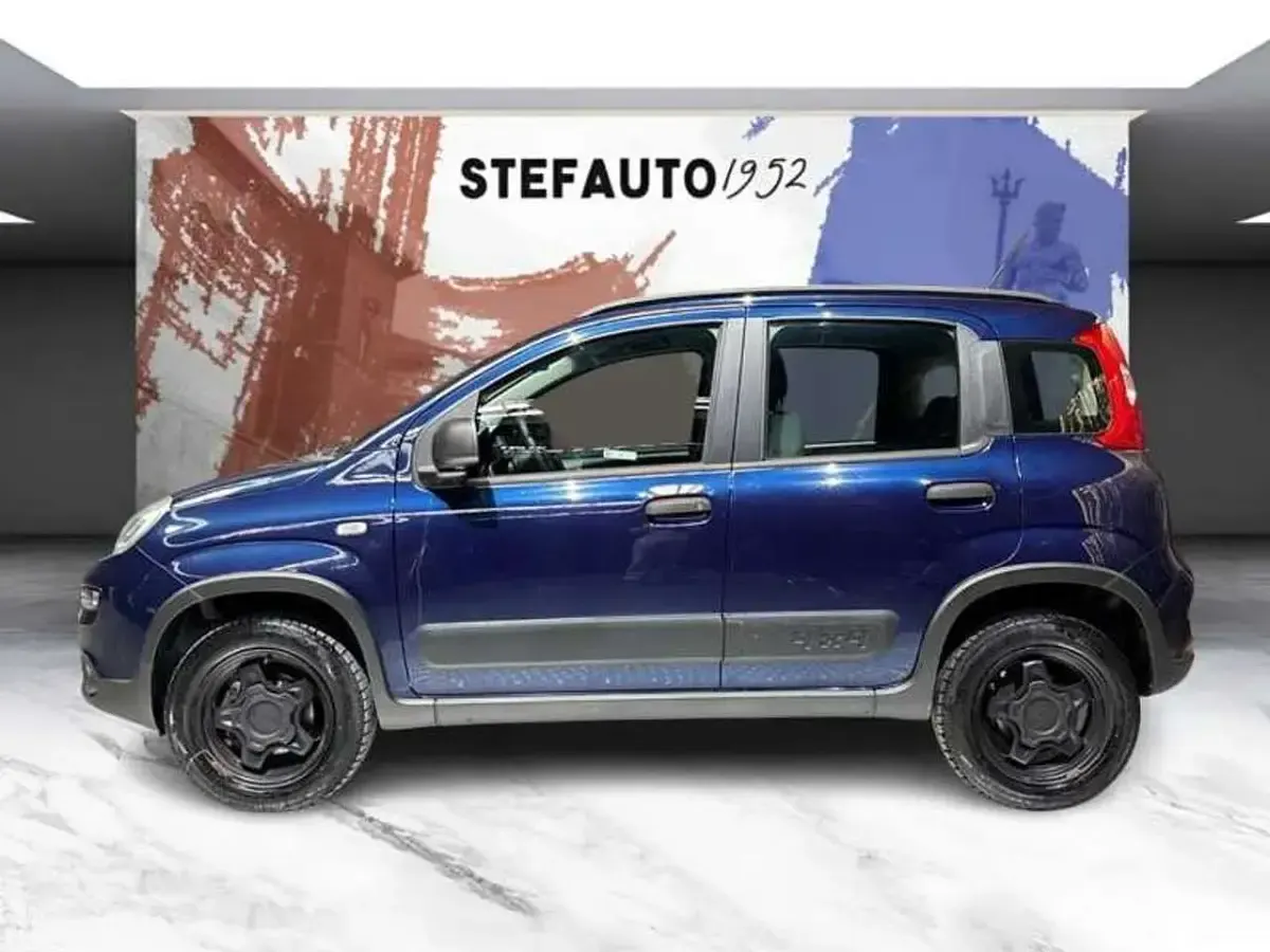 Usata Fiat Panda 4x4 S 95 CV (69 kW) 2017 Blu Utilitaria