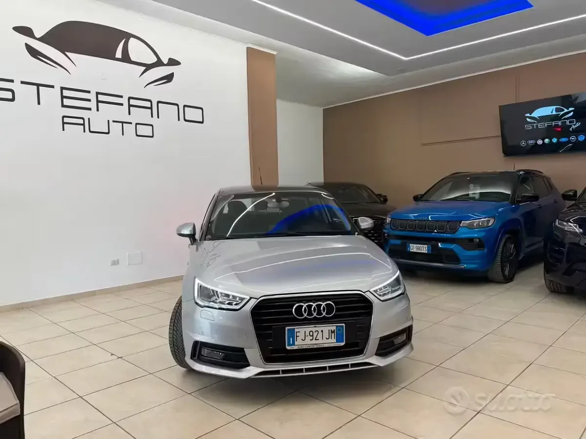 Usata Audi A1 Design 90 CV (66 kW) 2017 Grigio Utilitaria