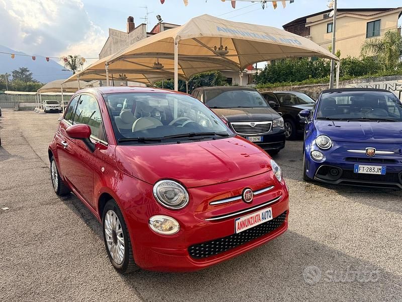 Usata Fiat 500 69 CV (50 kW) 2019 Rosso Berlina