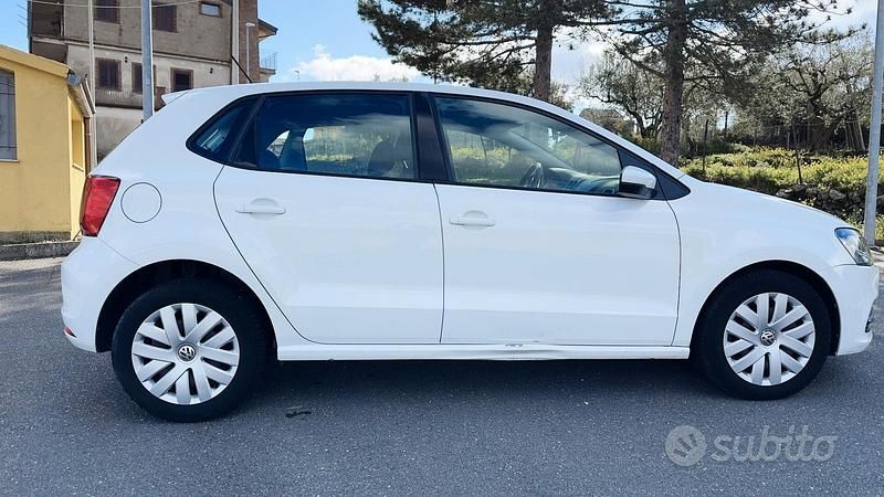 Usata VW Polo 90 CV (66 kW) 2014 Bianco Berlina