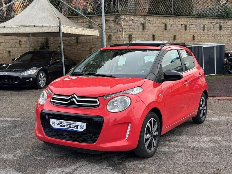 Usata Citroën C1 PureTech 82 CV (60 kW) 2014 Rosso Utilitaria