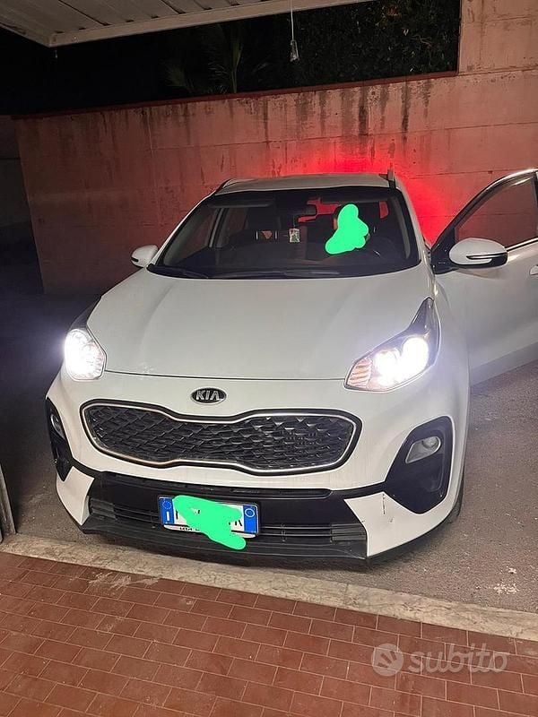 Usata Kia Sportage 115 CV (84 kW) 2019 Bianco SUV