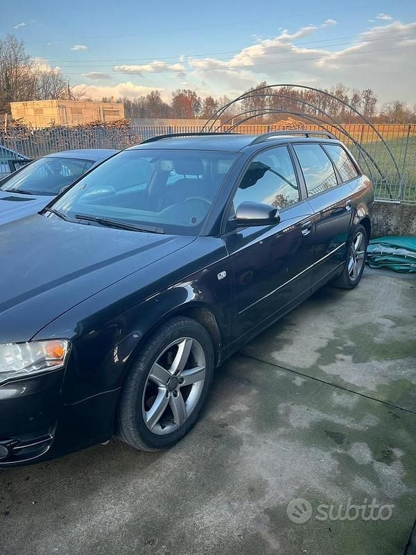 Usata Audi A4 140 CV (102 kW) 2007 Nero Berlina