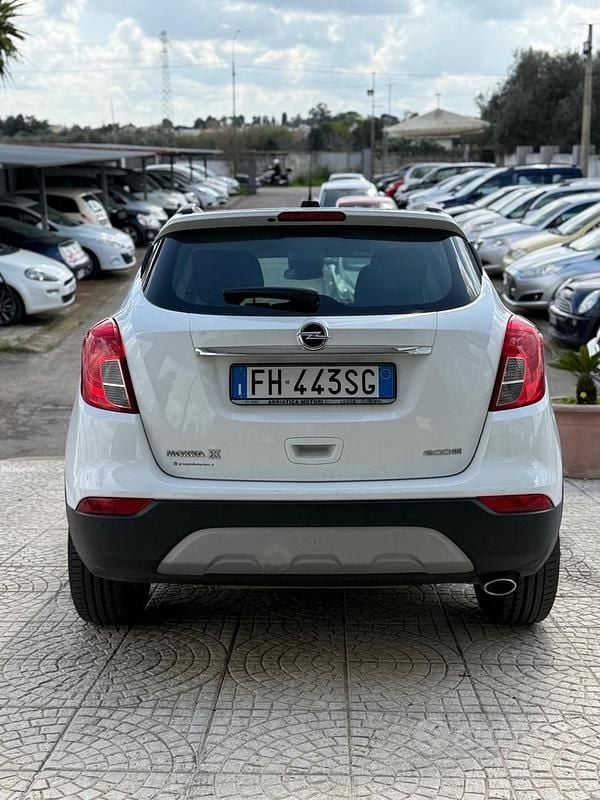 Usata Opel Mokka X 140 CV (102 kW) 2017 Bianco SUV