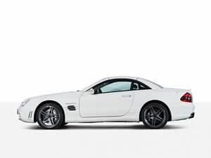 Usata Mercedes SL55 AMG AMG 517 CV (380 kW) 2006 Bianco Cabrio
