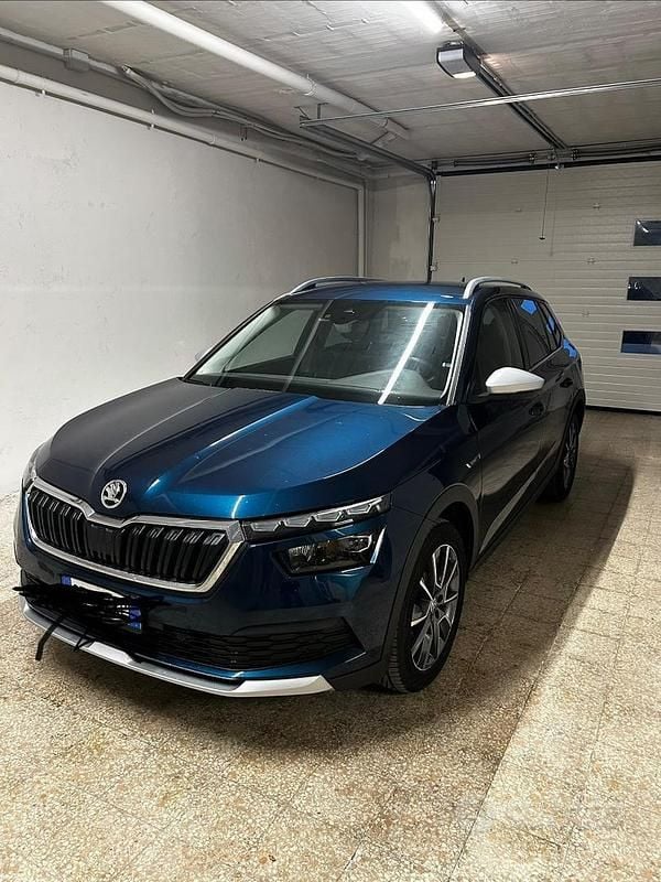 Usata Skoda Kamiq ScoutLine 90 CV (66 kW) 2021 Blu SUV