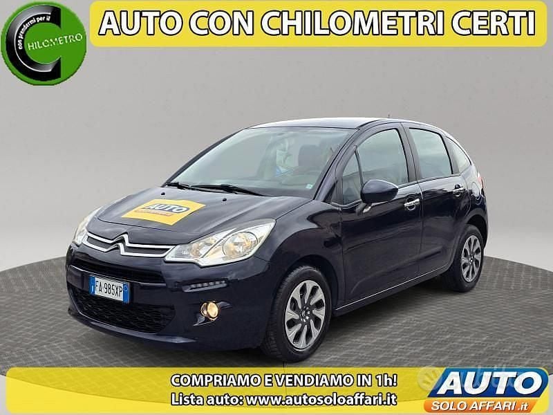 Usata Citroën C3 68 CV (50 kW) 2015 Blu Berlina