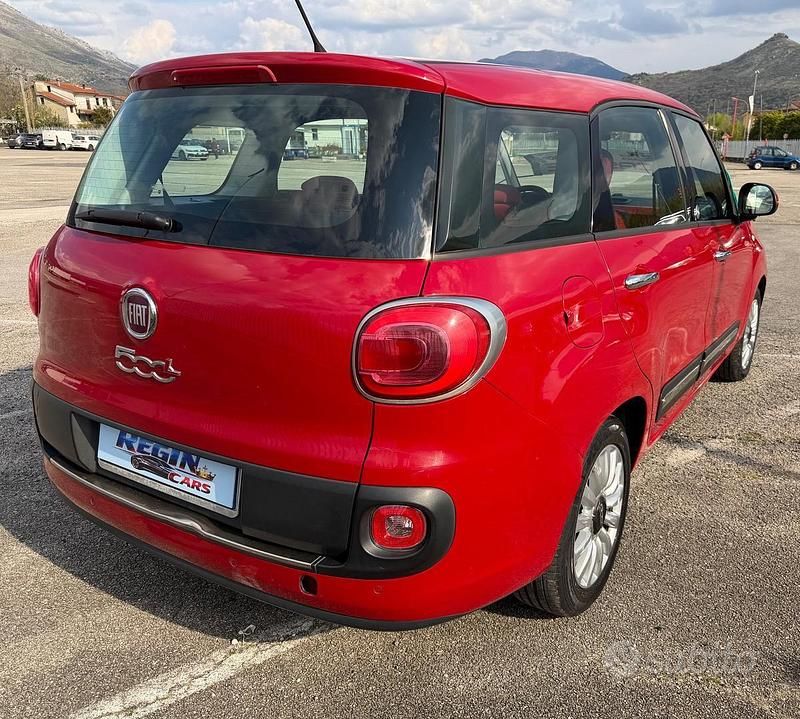 Usata Fiat 500L Lounge 120 CV (88 kW) 2016 Rosso Monovolume
