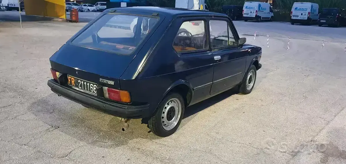 Usata Fiat 127 1970 Bluazzurro Berlina