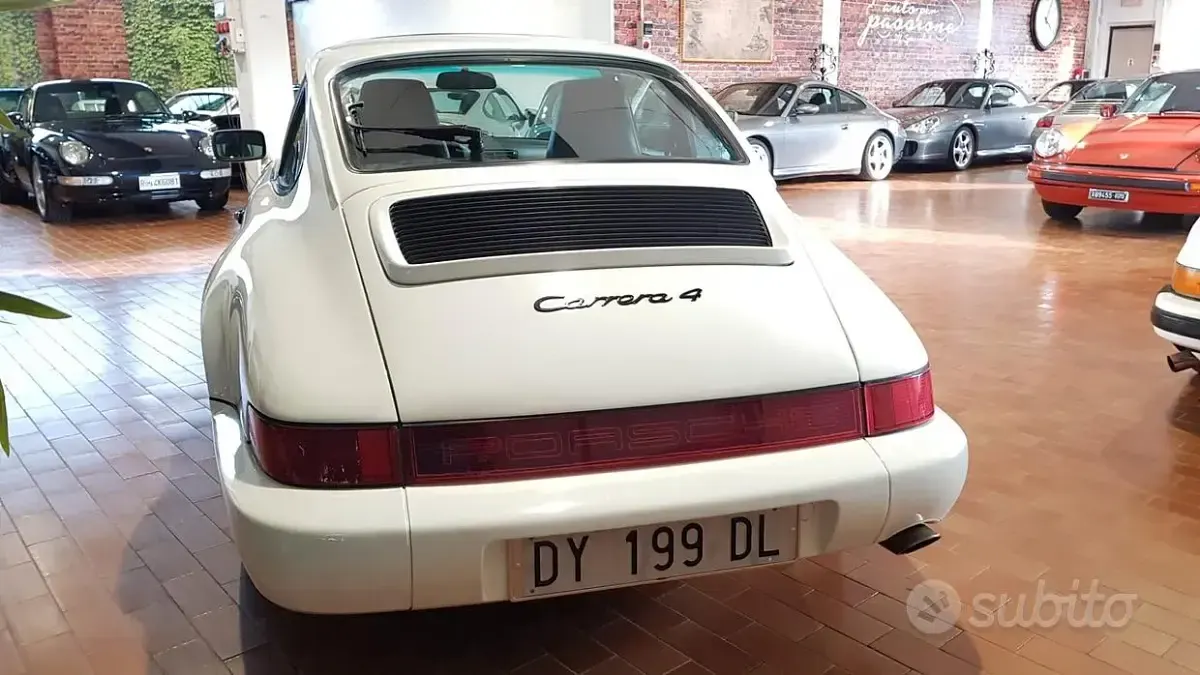 Usata Porsche 911 250 CV (183 kW) 1988 Bianco Cabrio