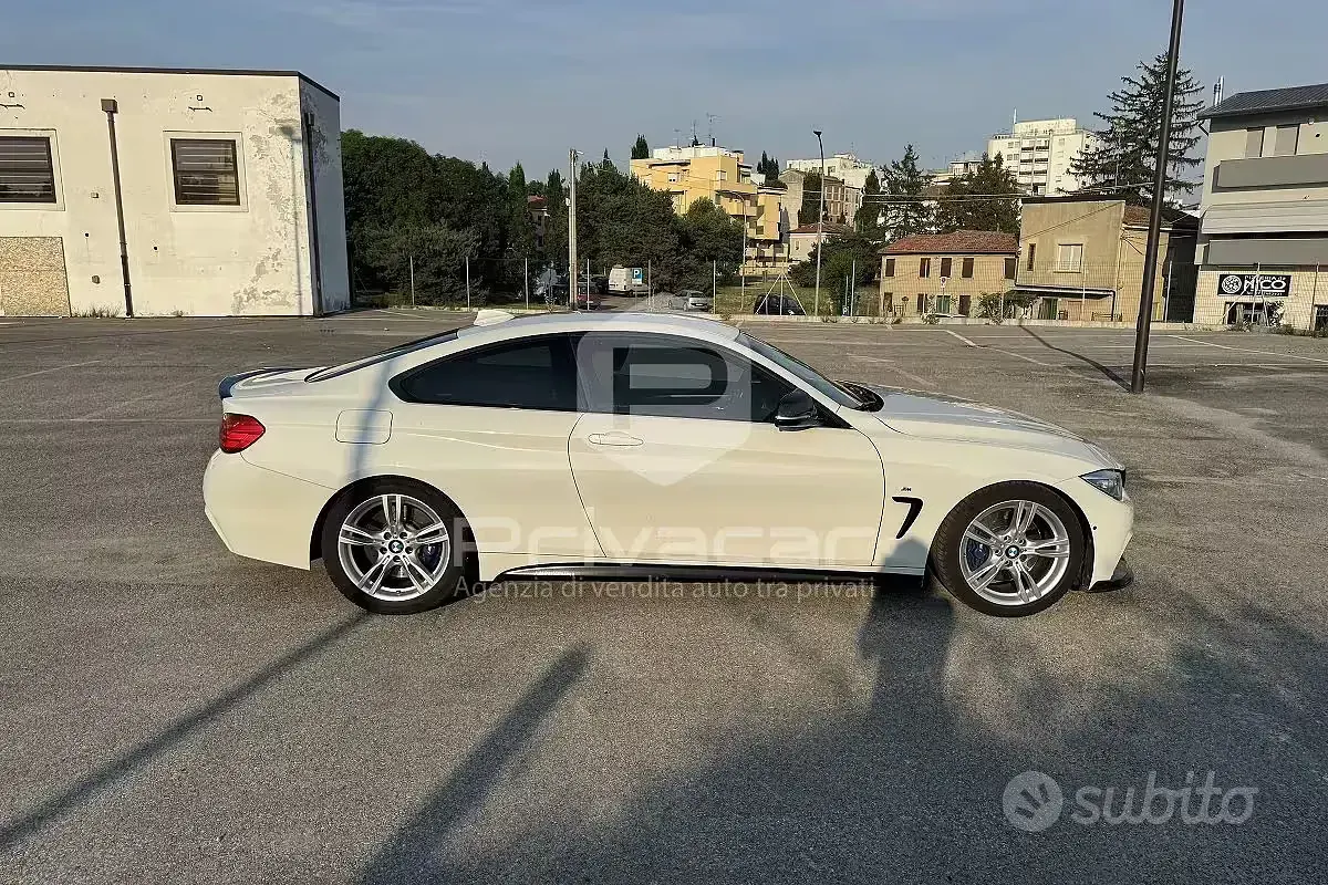 Usata BMW 420 Coupé M Sport 190 CV (139 kW) 2015 Bianco Coupé