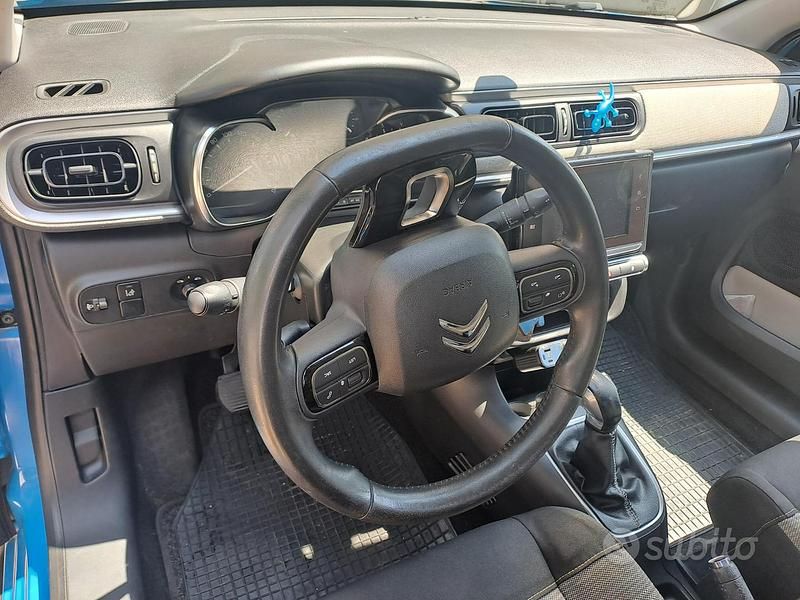 Usata Citroën C3 Shine 75 CV (55 kW) 2017 Blu Utilitaria